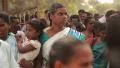 Indian People Walking in Traditional Clothing HD Footage