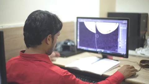 Indian People Working on compute, skill india concept. Stock Footage 113199696