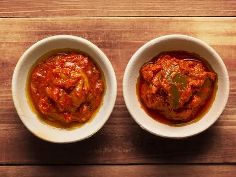 Indian pickles Stock Photos