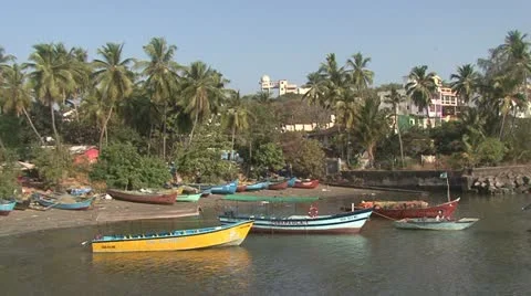 Indian port Video stock 22070883