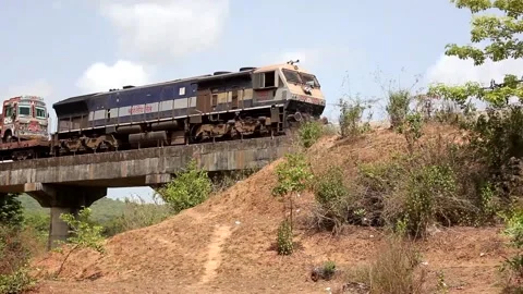 Indian Railway Stock Footage 208357767