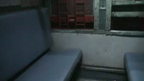 An Indian Railways Train In India Stock Footage 159167088