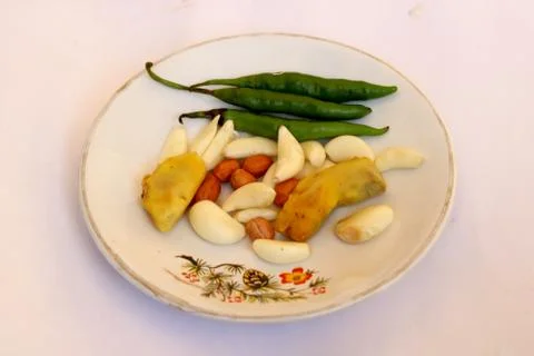 Indian raw spice Stock Photos