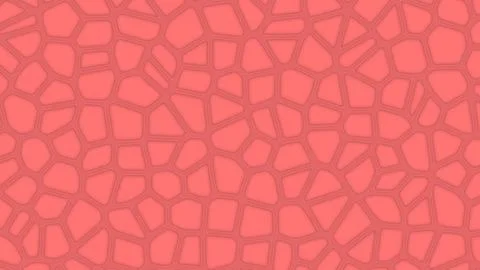 Indian Red Pillow Cell Abstract Background Stock Illustration