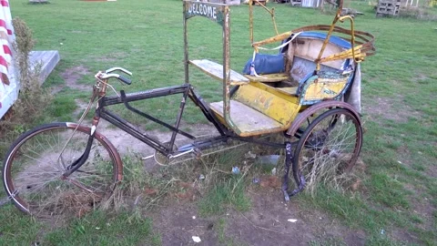 Indian Rickshaw in Berlin Stock Footage 140368783