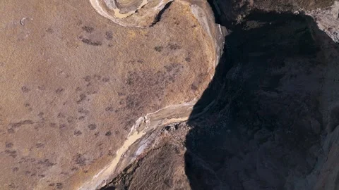 Indian River badlands bluff Stock Footage 304807596