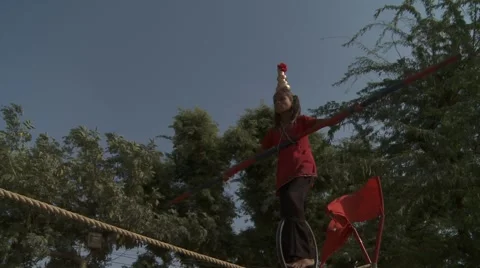Indian rope trick Stock Footage 4932620