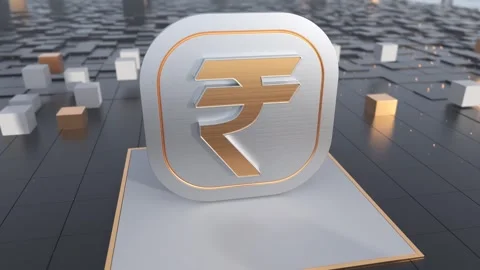 Indian Rupee Video stock 268861667