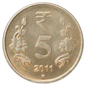 Indian rupees coin Stock Photos