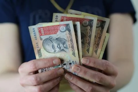 Indian Rupees Stock Photos