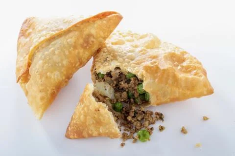 Indian Samosa Stock Photos