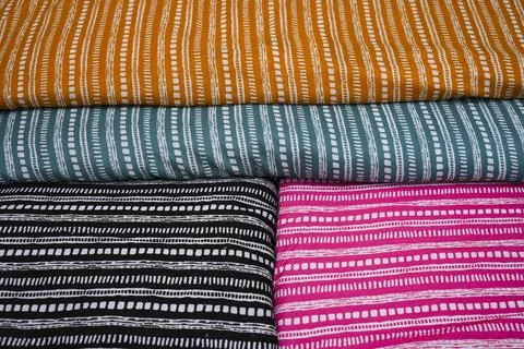 Indian saree Textured Fabric Pattern Material. Stock Photos