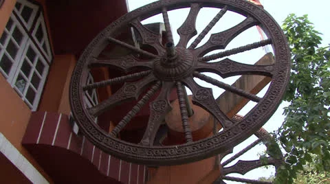 Indian Shiva temple Stock Footage 23834713