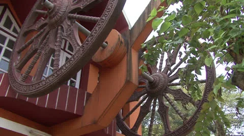 Indian Shiva temple Stock Footage 23834759