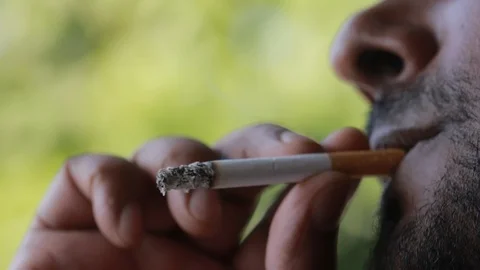 Indian Smoking Cigarette Video stock 123085183