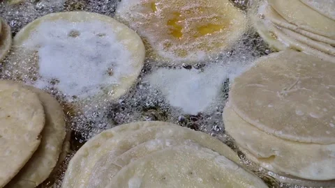 Indian snack Mathri Stock Footage 316458761