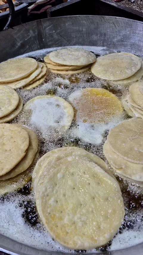 Indian snack Mathri Stock Footage 316458776