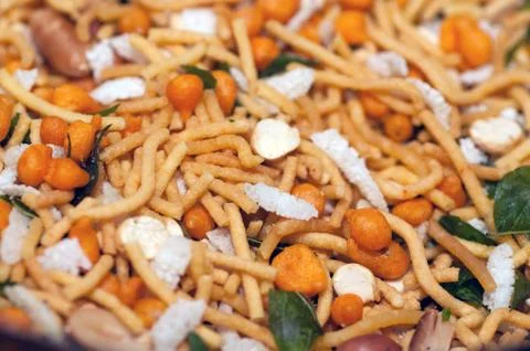 Indian snacks Stock Photos