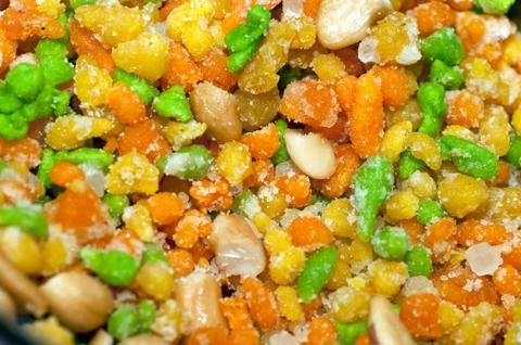 Indian snacks Stock Photos