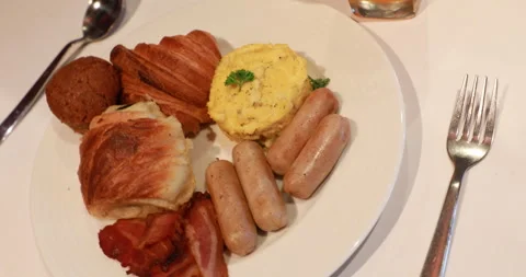 Indian Snacks on a table Stock Footage 260449355