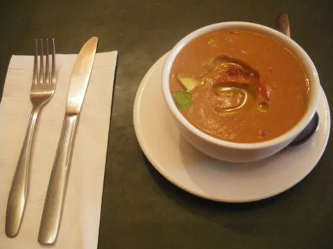 Indian Soup For Dinner 写真素材