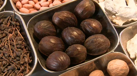 Indian spices Stock Footage 730688