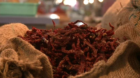 Indian spices Stock Footage 730809