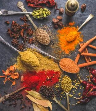 Indian spices 写真素材