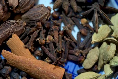 Indian Spices Stock Photos