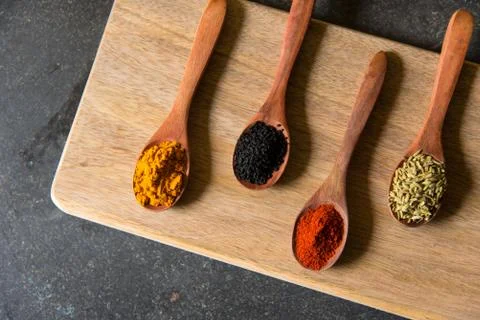 Indian spices Stock Photos