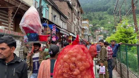 Indian Street Food Vendors Open Stall Of... | Stock Video | Pond5