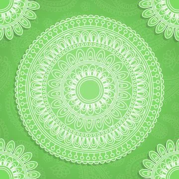 Indian style background Stock Illustration