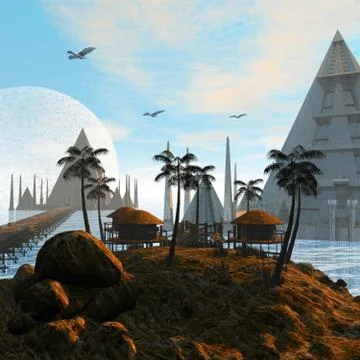 Indian summer Stock Illustration