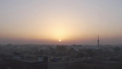 Indian Sunrise Stock Footage 75461482