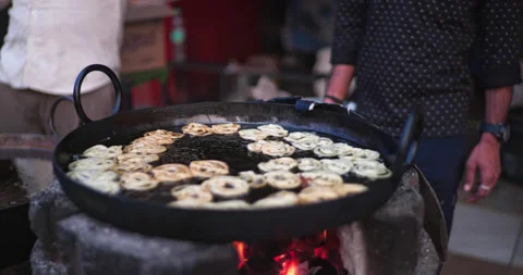 Indian Sweets and desert Stock Footage 321666209