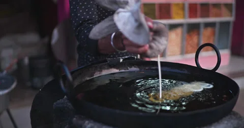 Indian Sweets and desert Stock Footage 321666257