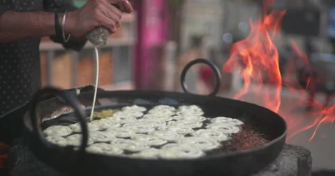 Indian Sweets and desert Stock Footage 321666457