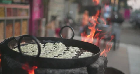 Indian Sweets and desert Stock Footage 321666459