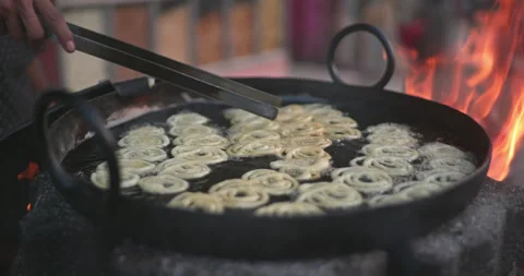 Indian Sweets and desert Stock Footage 321666674