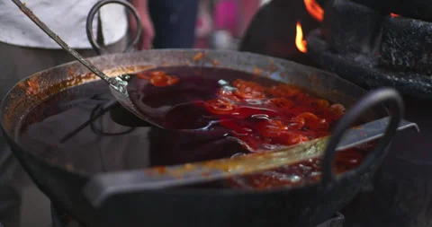 Indian Sweets and desert Stock Footage 321667424