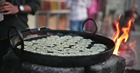 Indian Sweets and desert Stock Footage 321667549