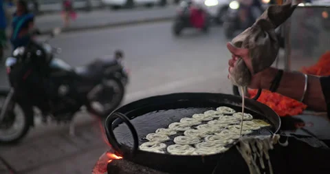 Indian Sweets and desert Stock Footage 321667674