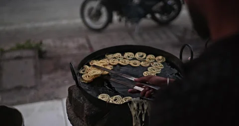 Indian Sweets and desert Stock Footage 321667760