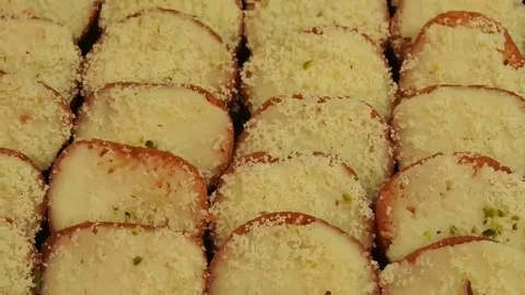 Indian sweets Mithai Vídeo Stock 69160509