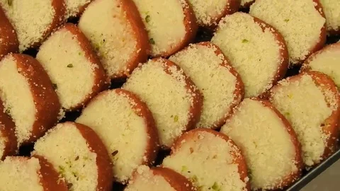 Indian sweets Mithai Stock Footage 69160521