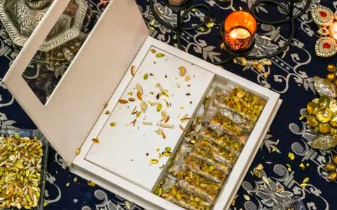 Indian sweets Stock Photos