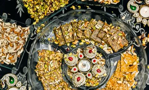 INDIAN SWEETS Stock Photos