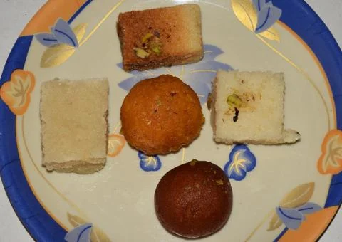 Indian Sweets Foto stock
