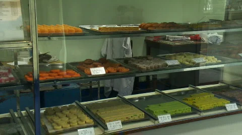 Indian sweets tray Stockbeeldmateriaal 866337