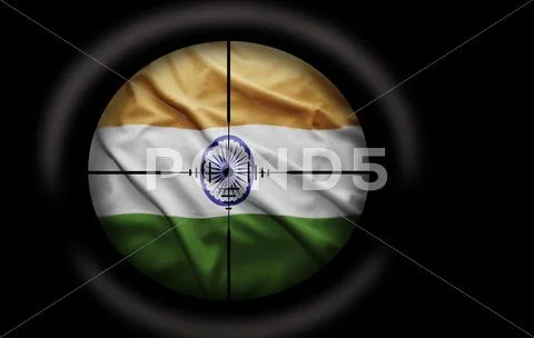 Indian target Stock Illustration